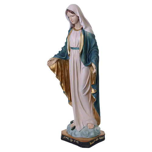 Figura Matki Bożej Niepokalanej, malowana żywica, 120 cm 4