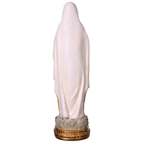 Our Lady of Lourdes, 31.5 in, painted resin 8