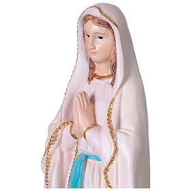 Nossa Senhora de Lourdes 80 cm resina colorida