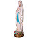 Our Lady of Lourdes in Colored Resin, 80 cm s3