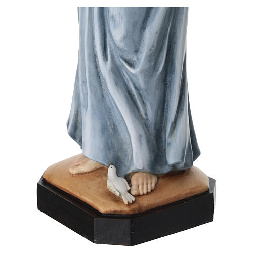 Estatua Virgen con Niño 30 cm resina Hecho en Italia 6