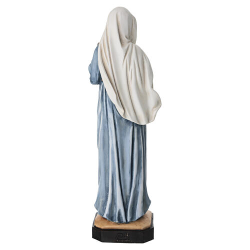 Estatua Virgen con Niño 30 cm resina Hecho en Italia 8