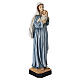 Estatua Virgen con Niño 30 cm resina Hecho en Italia s4