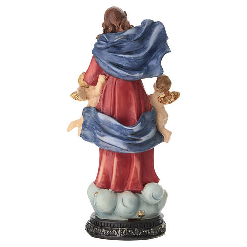 Estatueta Nossa Senhora Desatadora dos Nós 20 cm resina pintada à mão 7