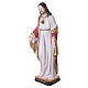 Sacred Heart of Jesus statue 120 cm hand-painted fiberglass for outdoor use s7