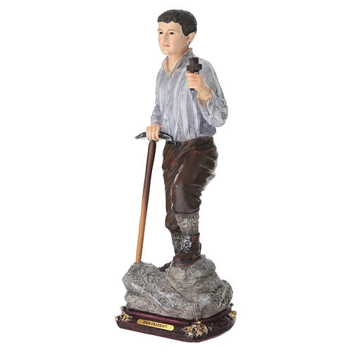 Figurka z żywicy, malowana, święty Pier Giorgio Frassati, 30cm 5