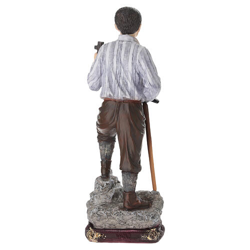 Figurka z żywicy, malowana, święty Pier Giorgio Frassati, 30cm 8