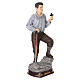 Figurka z żywicy, malowana, święty Pier Giorgio Frassati, 30cm s6