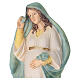 Estatua Virgen embarazada de resina pintada 30 cm s4