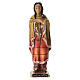 Estatuilla de resina pintada Santa Kateri Tekakwitha 20 cm s1