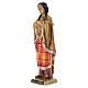 Estatuilla de resina pintada Santa Kateri Tekakwitha 20 cm s4