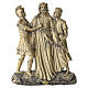 Way of the Cross plaques, 15 stations, bronze-finished resin, 10 in s12