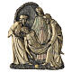 Via Sacra quadros 15 estações resina efeito bronze 25 cm s16