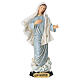 Our Lady of Medjugorje, 8 in, hand-painted resin statuette s1