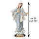 Matka Boża z Medjugorje, ręcznie malowana figurka z żywicy, 20 cm s3