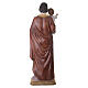 Saint Joseph with Baby Jesus Miraculous Mary statue fiberglass for outdoors, 120 cm s10