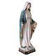 Statua Madonna Immacolata 100 cm vetroresina colorata per esterno s8