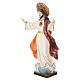 Sacred Heart of Jesus statue 30 cm with golden halo, painted resin s6