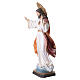 Statue Sacré-Cœur de Jésus 60 cm résine peinte pose bénissante s5