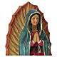 Madonna di Guadalupe resina dipinta a mano 30 cm s4