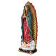 Nossa Senhora de Guadalupe 30 cm resina pintada à mão s5