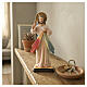 Merciful Jesus statuette in resin, 5 in s2
