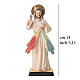 Statuetta in resina Gesù Misericordioso 13 cm s3