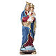 Statuette Vierge du Sacré-Cœur avec l'Enfant Jésus 20 cm s1
