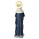 Statue Notre-Dame des Douleurs mains jointes 30 cm résine peinte s6