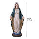 Our Lady of Graces painted fibreglass statue, 70 in, suitable for outdoor s3