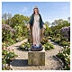 Vierge Miraculeuse 180 cm fibre de verre peinte pour extérieur s4