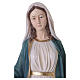 Vierge Miraculeuse 180 cm fibre de verre peinte pour extérieur s5