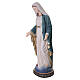Miraculous Mary Statue in painted fiberglass for outdoors, 180 cm s7