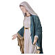 Miraculous Mary Statue in painted fiberglass for outdoors, 180 cm s11