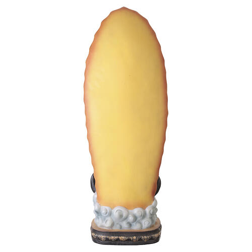 Statua Madonna di Guadalupe 100 cm vetroresina dipinta a mano per esterno 9