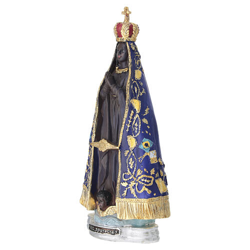 Nuestra Señora Aparecida 20 cm resina 4