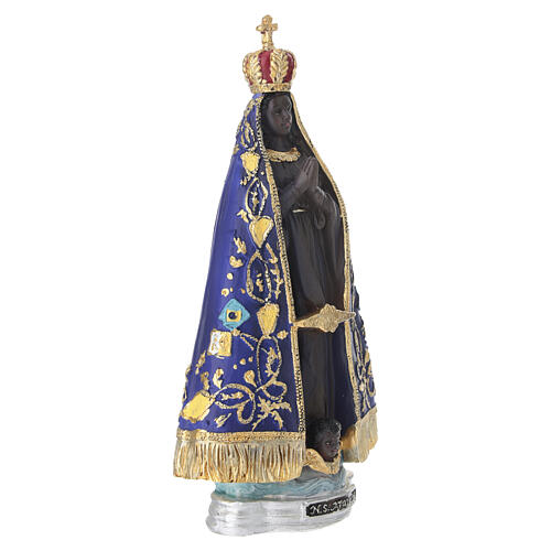 Nuestra Señora Aparecida 20 cm resina 5