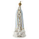 Our Lady of Fatima Statue with Doves on Cloud Base in resin, 20 cm s1