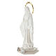 Our Lady of Graces, white resin statue with star halo, 8 in s2