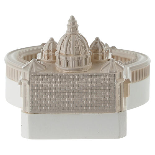 Basílica de San Pedro en miniatura de resina 5 cm 5