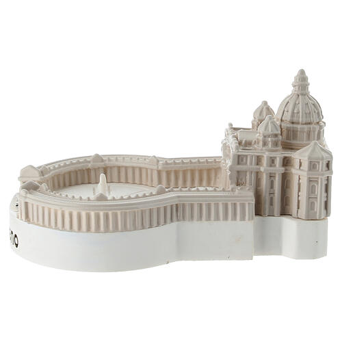 Basilica di San Pietro in miniatura in resina 5 cm 4