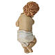 Sleeping Baby Jesus, wood-effect PVC, 40x20 cm, for 120 cm Nativity Scene s9