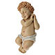 Niño Jesús dormido PVC efecto madera 40x20 cm belén 120 cm s4