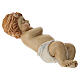 Niño Jesús dormido PVC efecto madera 40x20 cm belén 120 cm s8