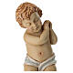 Enfant Jésus endormi PVC effet bois 40x20 cm s3