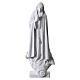 Figura Matki Boskiej Fatimskiej z białego marmuru, 60 cm s1