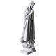 Estátua Nossa Senhora de Fátima 60 cm em pó de mármore de Carrara s9