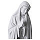 Our Lady of Fatima statue in white reconstituted Carrara marble, 60 cm s7