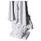 Our Lady of Fatima statue in white reconstituted Carrara marble, 60 cm s10