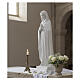 Madonna della rosa polvere marmo di Carrara naturale bianco 70 cm s4
